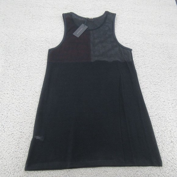 Tommy Hilfiger Swim Dress Cover-Up Mesh Navy Blue Red White Size S/M NEW $78 - Picture 7 of 13